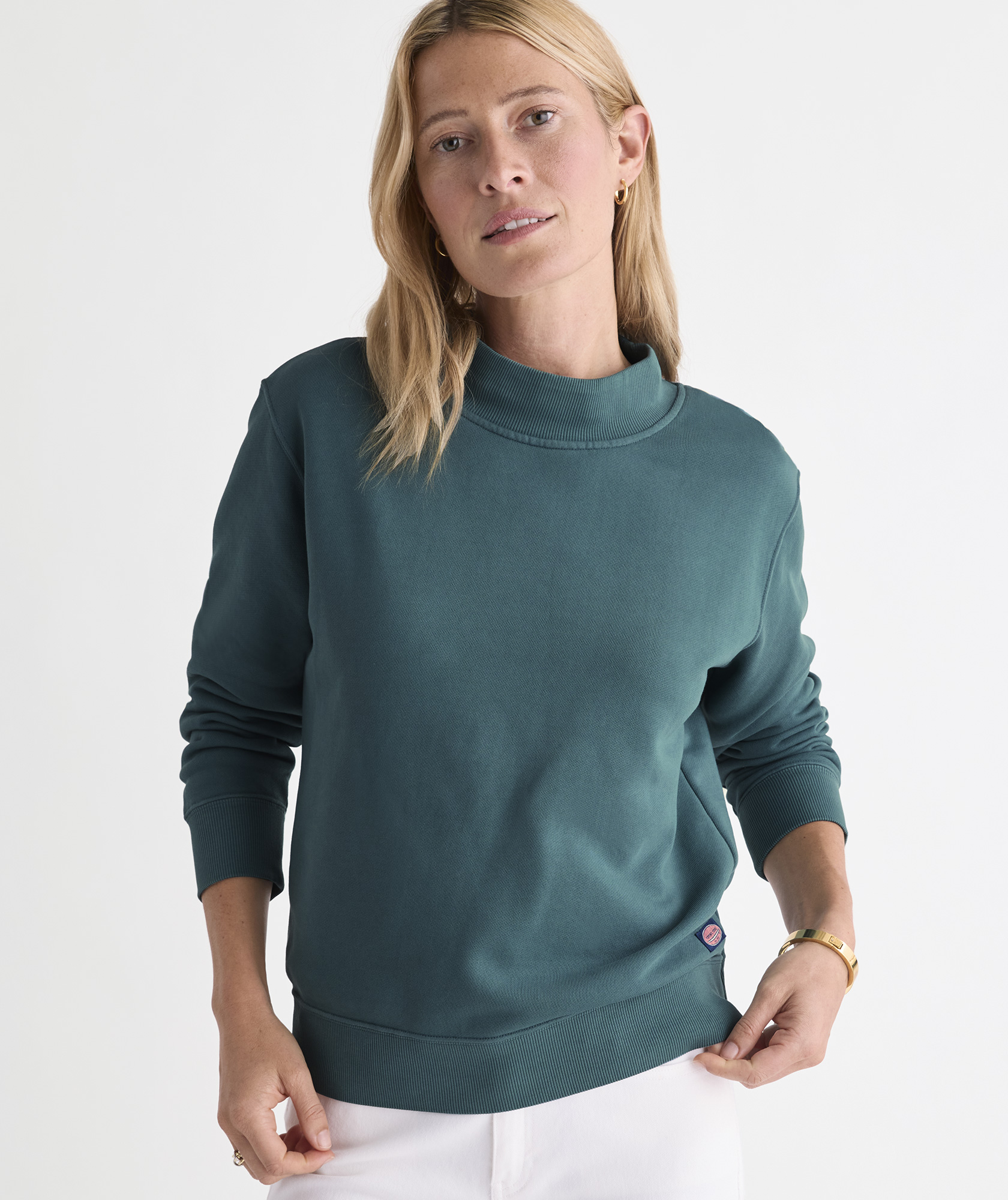 womens vineyard terry sweatshirt tops